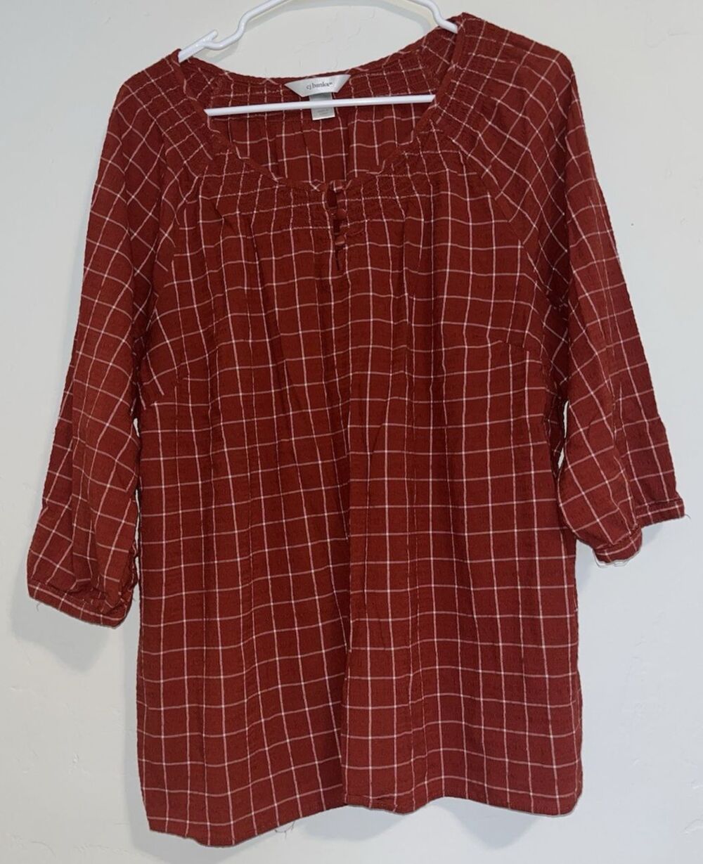 CJ. Banks 1X Woven Women Top